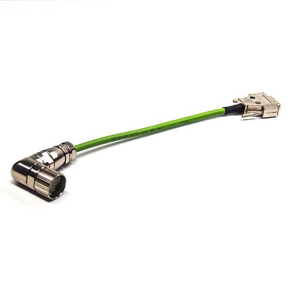 Servo Pan Tilt - DB15 pin Male Plug to Right