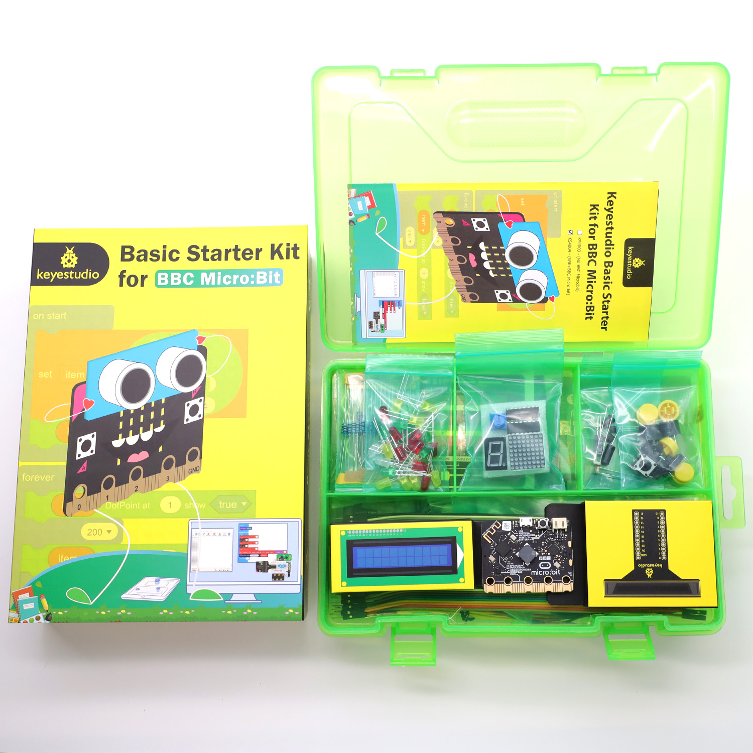 KEYESTUDIO Micro:bit V2 Basic  - đánh giá và giá Microbit Robot