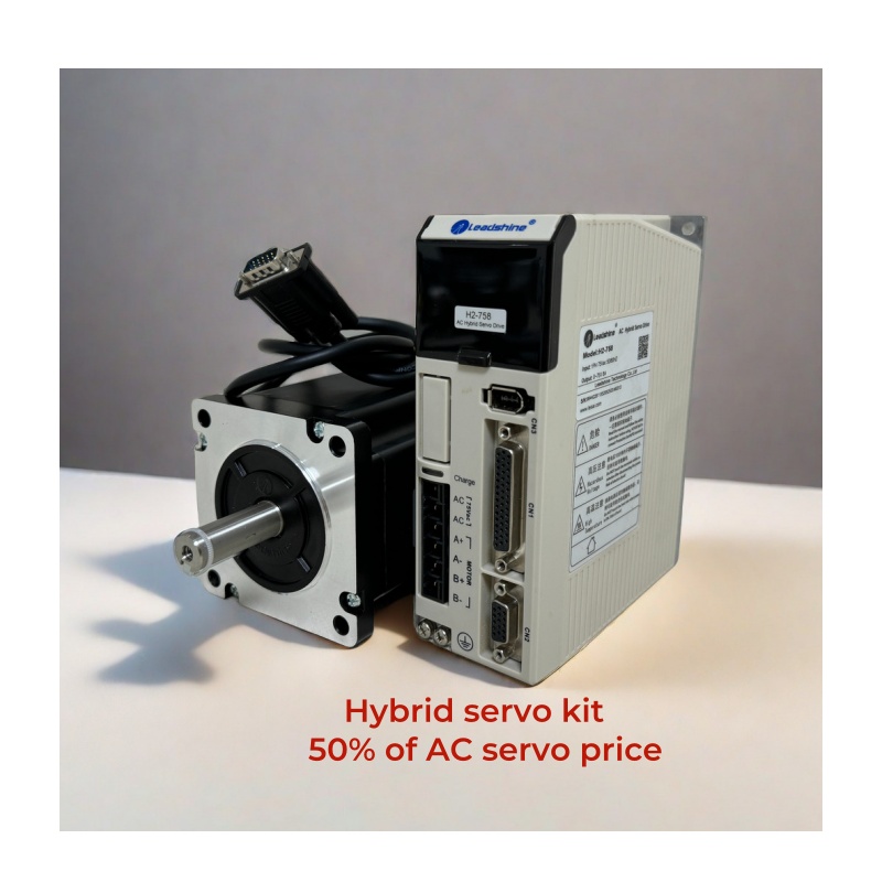 Leadshine H2 758 Nema34 Hybrid - đánh giá và giá Servo Kit