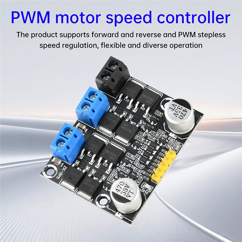 Y45A-Dual-Channel 10A 3V-18V H - đánh giá và giá Motor Driver Module