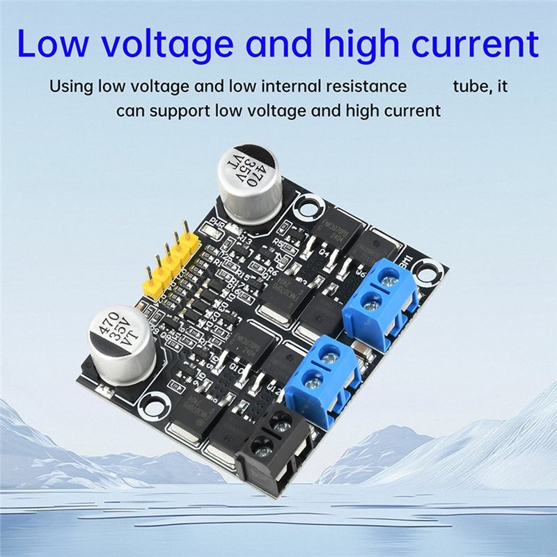 Y45A-Dual-Channel 10A 3V-18V H - đánh giá và giá Motor Driver Module