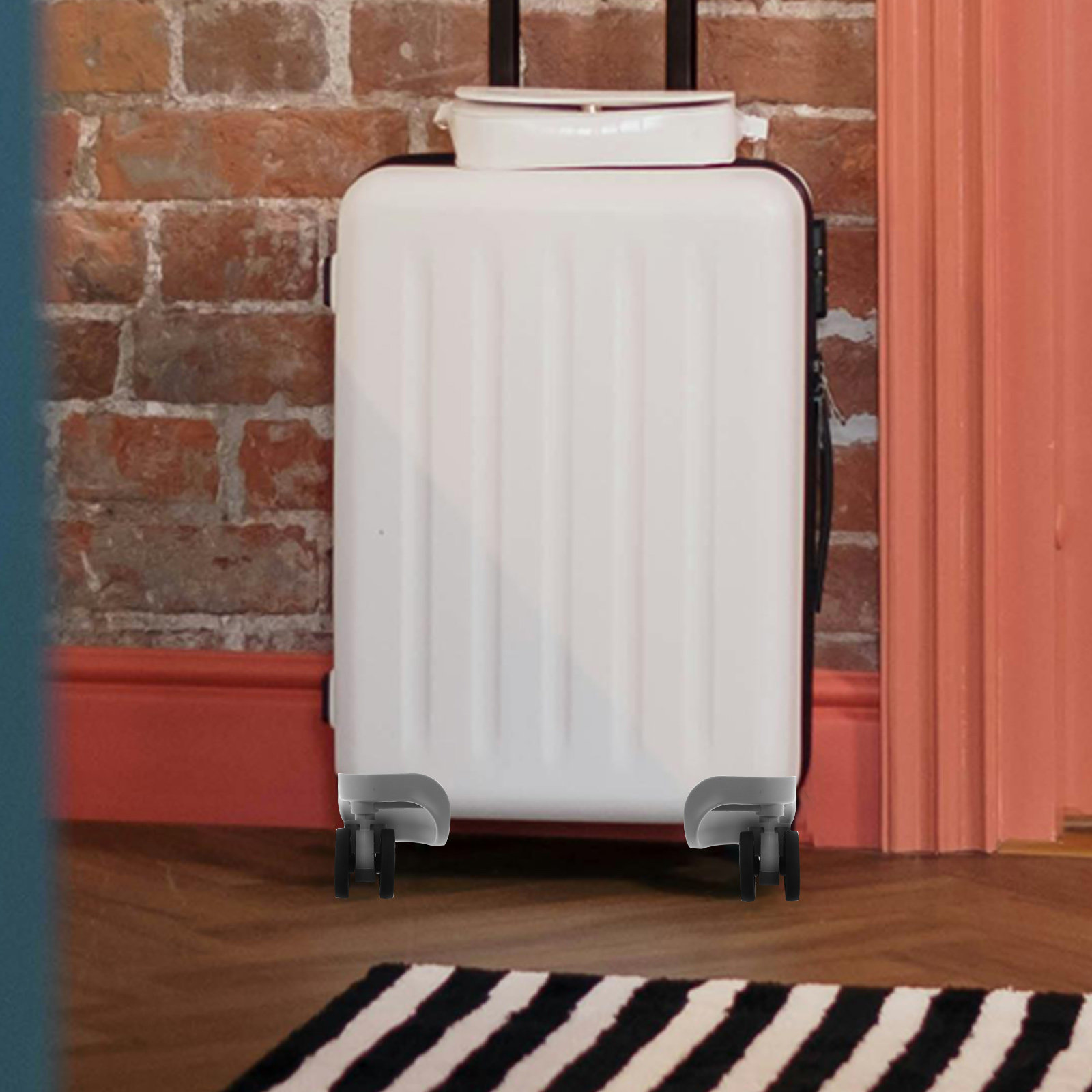 1Pair Round Hole Luggage Wheel - đánh giá và giá Caster Wheel