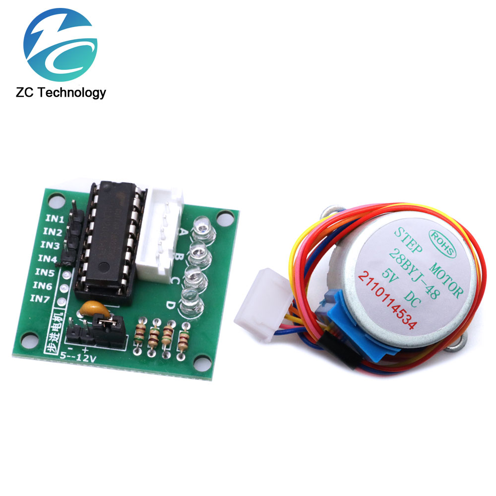 1LOTS 28BYJ-48-5V 4 phase Step - đánh giá và giá Uln2003 Driver