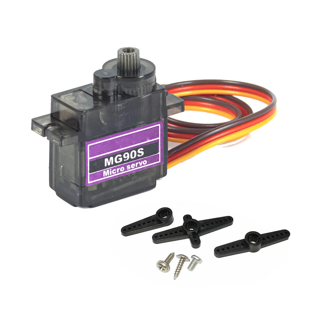 2/4/10/20/50Pcs MG90S Servo Al - đánh giá và giá Servo Sg90