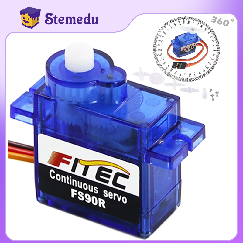 Feetech Mini FS90R Micro Servo - đánh giá và giá Micro Servo
