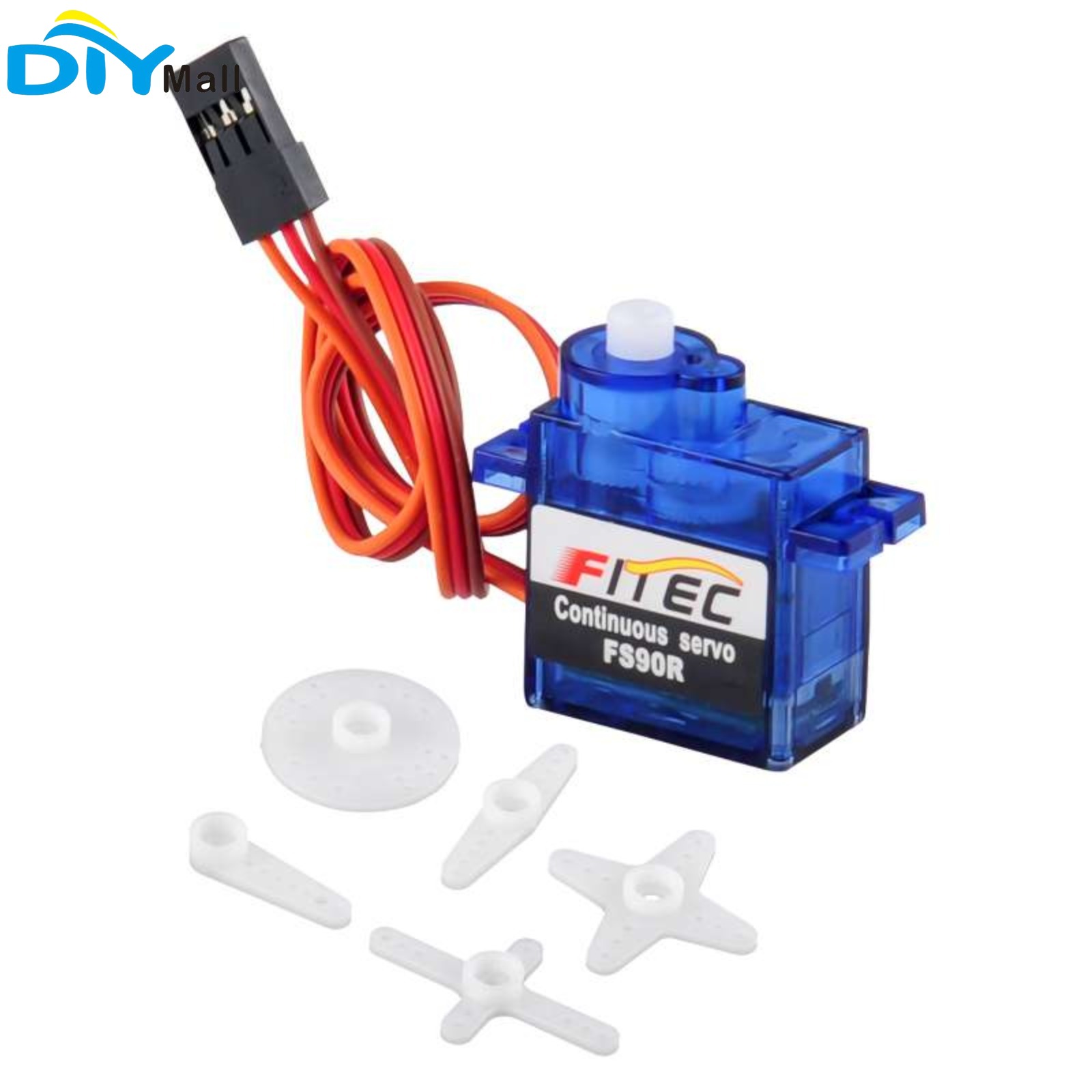 FS90R 9g Servo 360 Degree Cont - đánh giá và giá Micro Servo