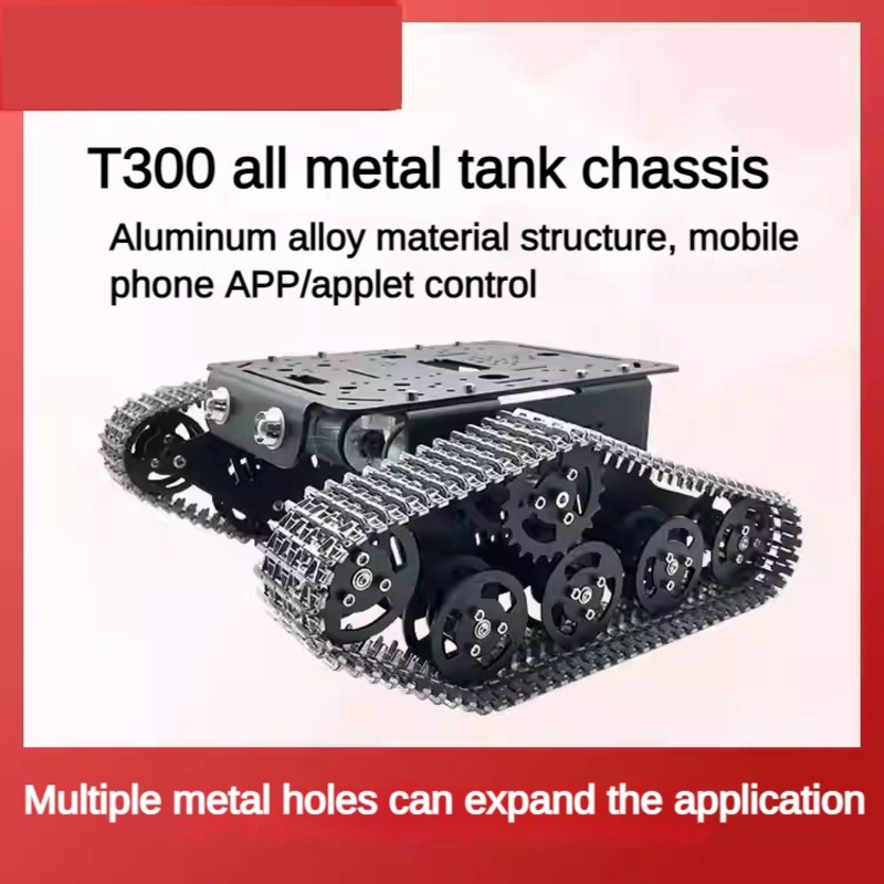 Metal 2WD Tank Chassis with Pl - đánh giá và giá Robot Arm Kit