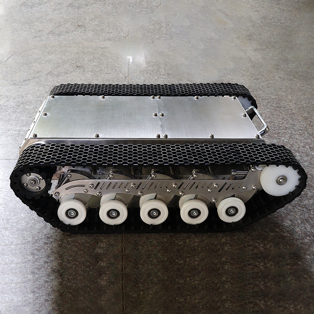 Rubber Track Robot Chassis Pla - đánh giá và giá Robot Chassis