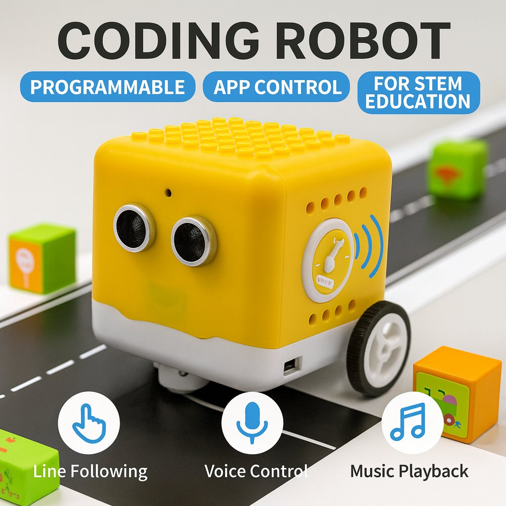 Kidsbits Programmable Robot Ki - đánh giá và giá Microbit Robot