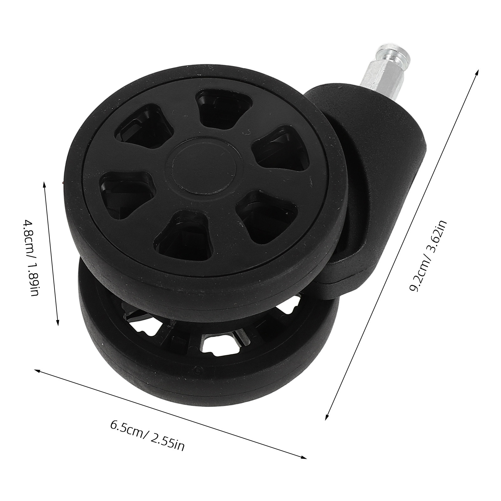 2Pcs Universal Luggage Wheels  - đánh giá và giá Caster Wheel