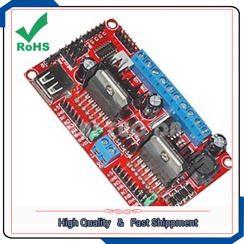 L298N V3 / four 4 DC stepper m - đánh giá và giá Motor Driver L298N