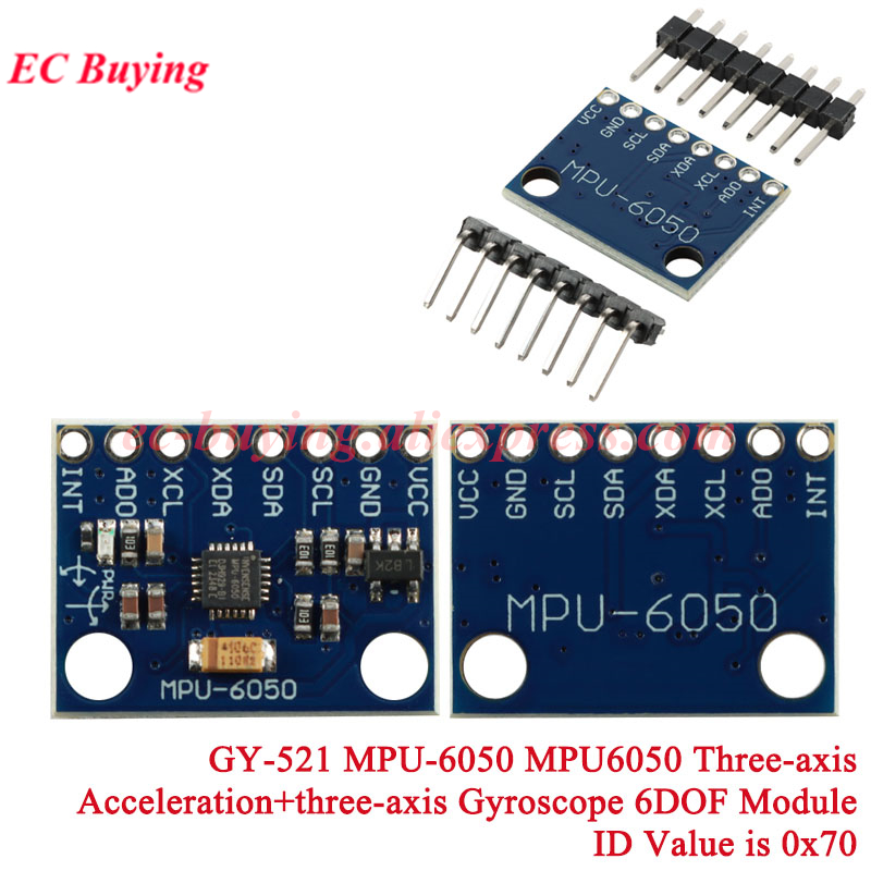 GY-521 MPU-6050 MPU6050 Module - đánh giá và giá Accelerometer Mpu6050