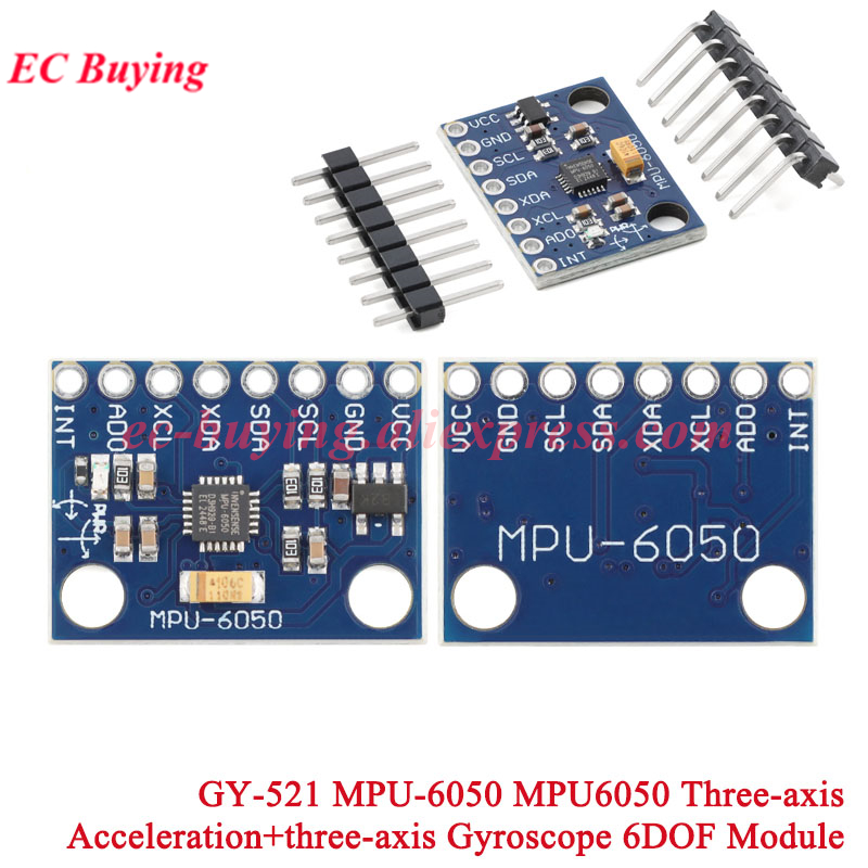 GY-521 MPU-6050 MPU6050 Module - đánh giá và giá Accelerometer Mpu6050