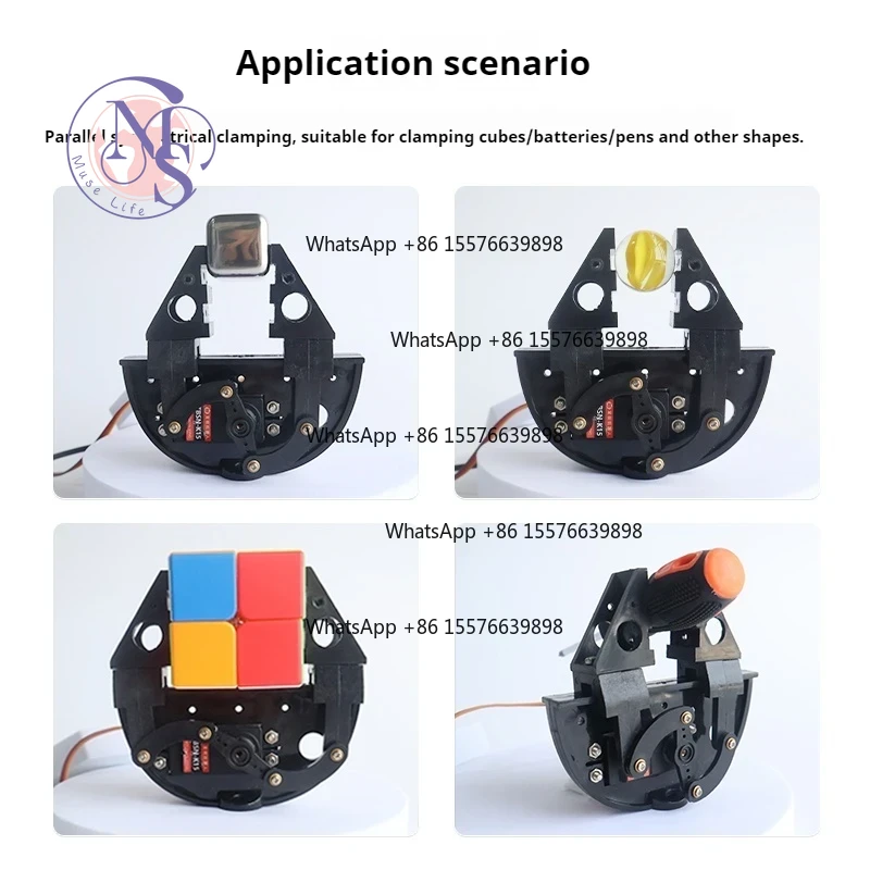 Electric Parallel Servo Grippe - đánh giá và giá Robot Gripper Claw