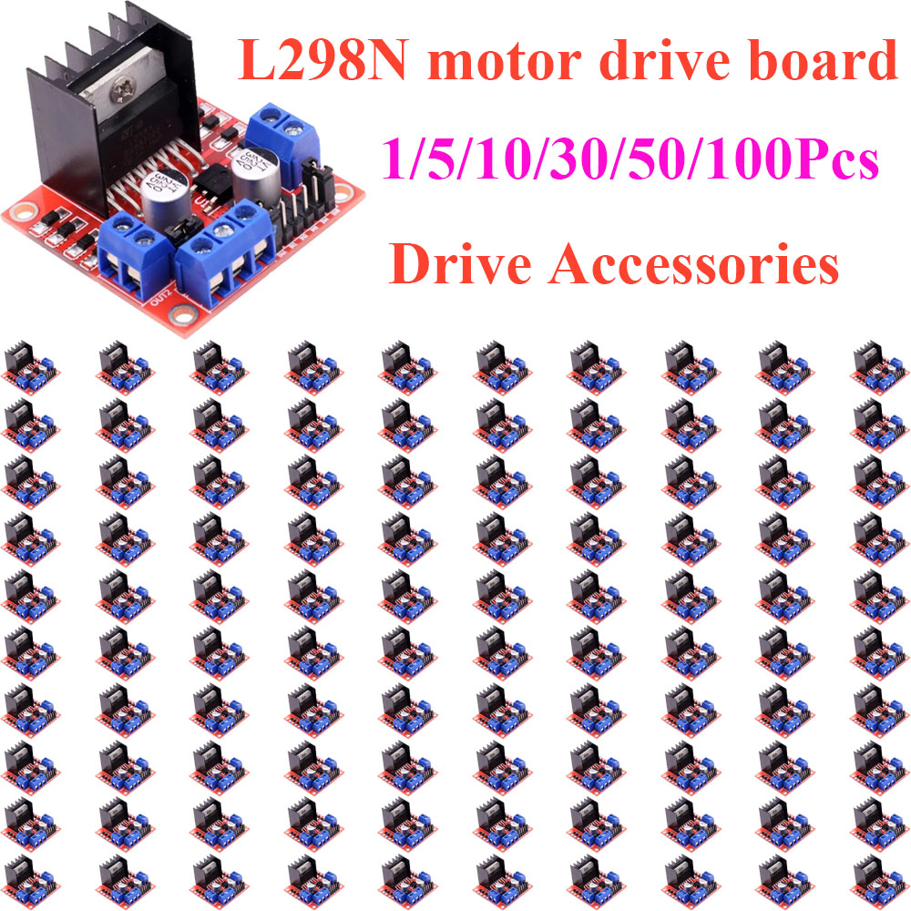 1~100Pcs L298N DC Stepper Moto - đánh giá và giá Motor Driver L298N