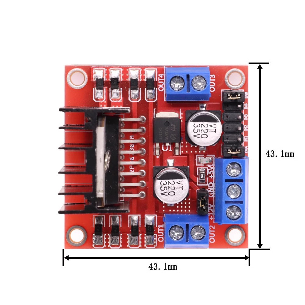 1~100Pcs L298N DC Stepper Moto - đánh giá và giá Motor Driver L298N