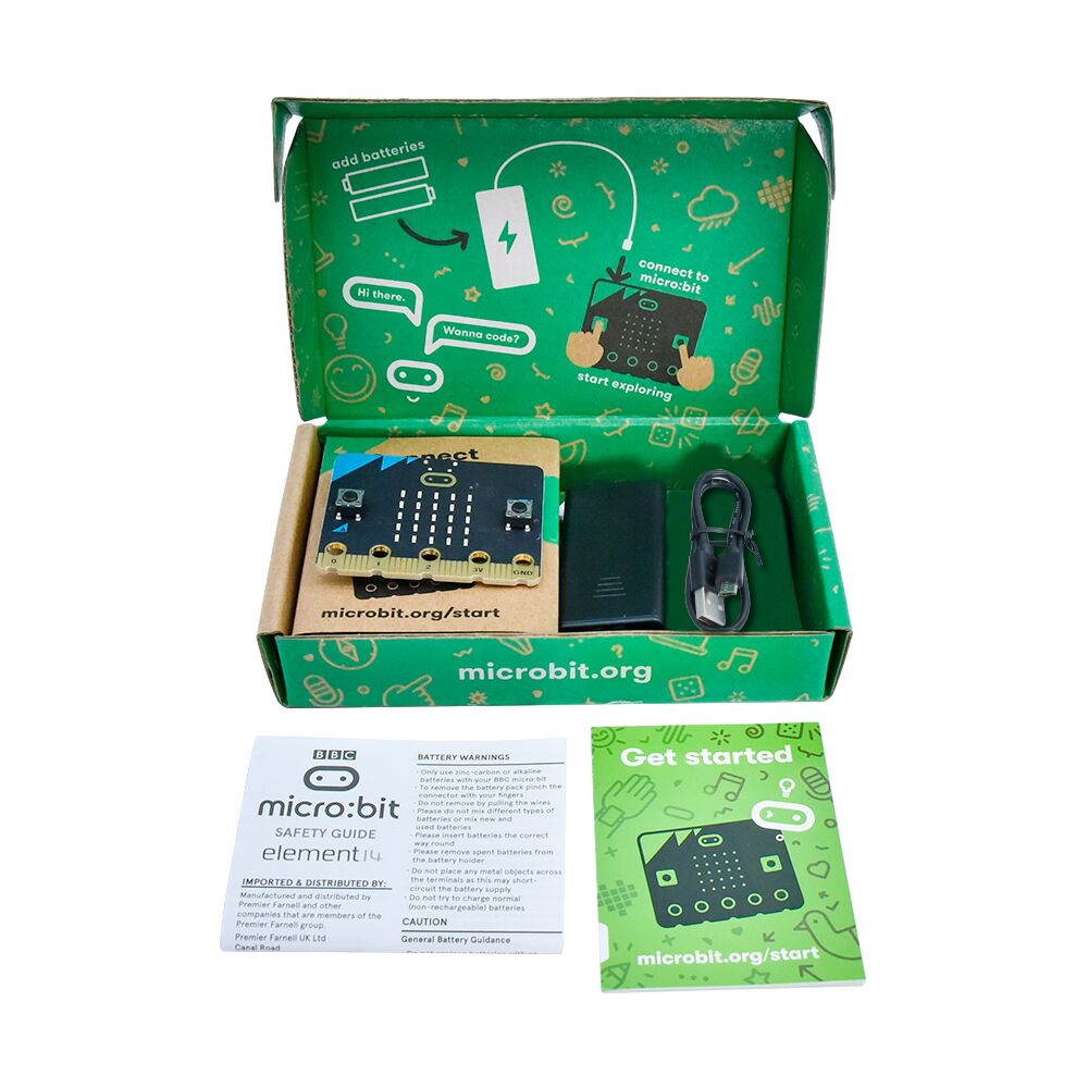 Original BBC Micro Bit V2 Deve - đánh giá và giá Microbit Robot