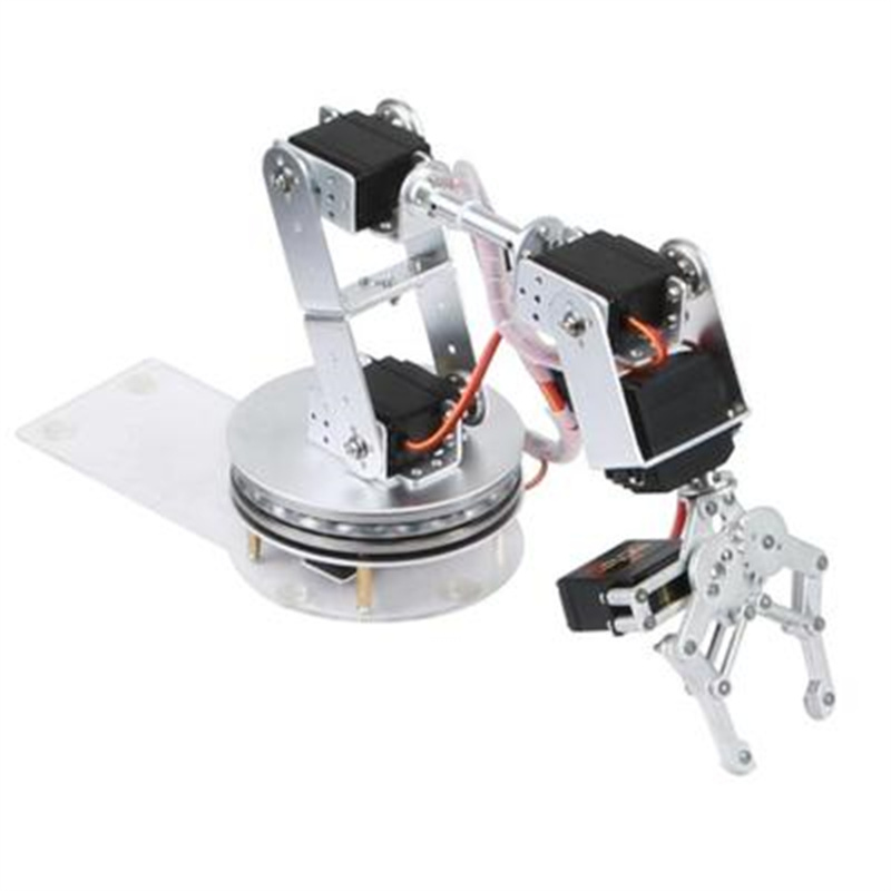 Silver 6 DOF Robotic Arm with  - đánh giá và giá Robot Arm Kit