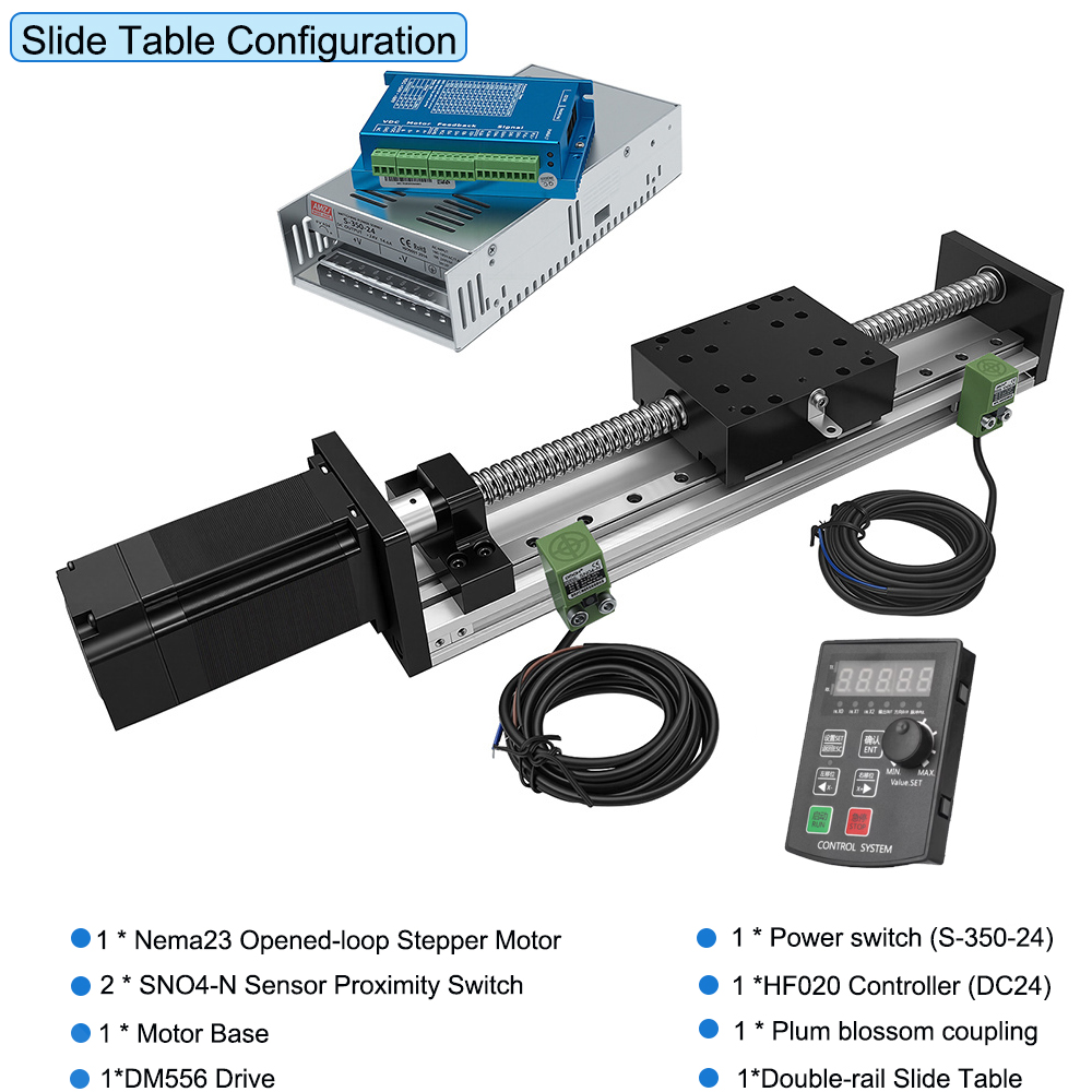 CNC Ball Screw Sliding Table L - đánh giá và giá Motor Driver Module