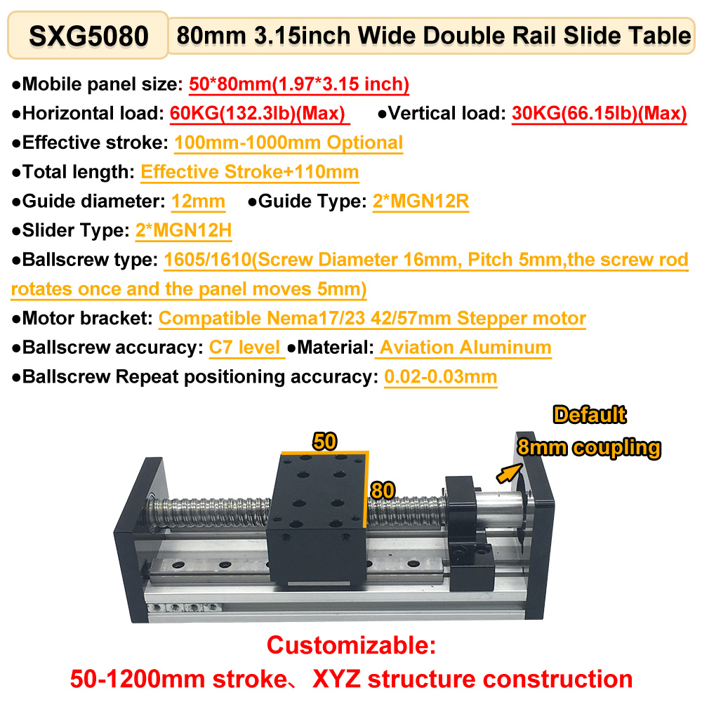 CNC Ball Screw Sliding Table L - đánh giá và giá Motor Driver Module