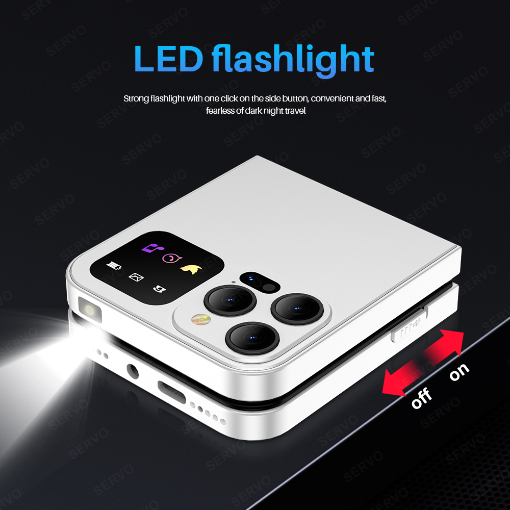 SERVO A50 PRO Flip Mobile Phon - đánh giá và giá Servo Pan Tilt