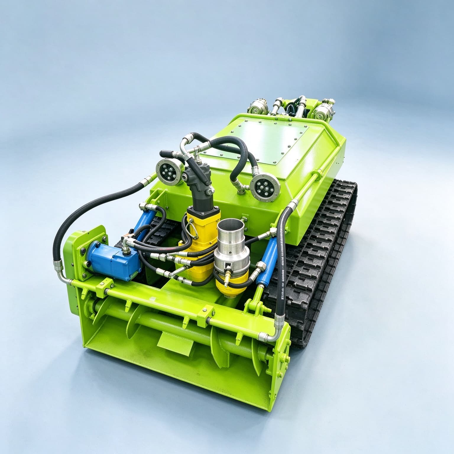 Dredging Robot Hydraulic Crawl - đánh giá và giá Robot Chassis