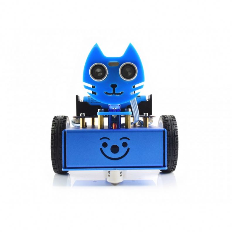 KitiBot 2WD robot building kit - đánh giá và giá Microbit Robot