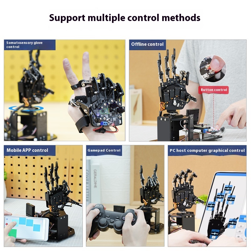 Bàn tay robot sinh học UHand2. - đánh giá và giá Arduino Robot