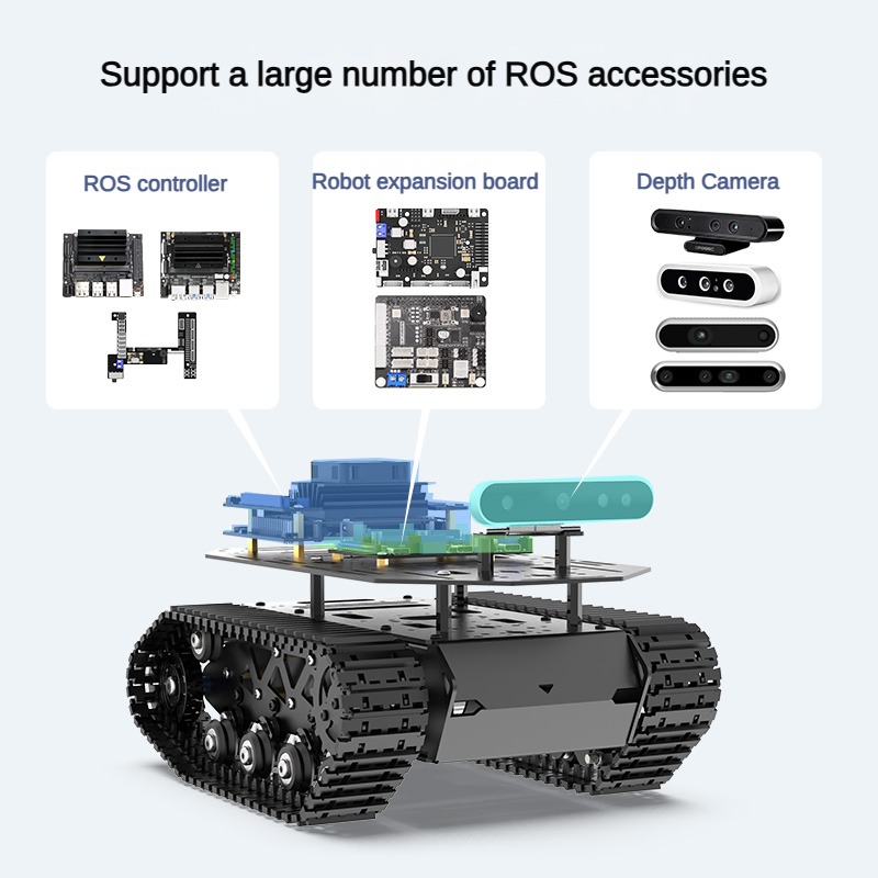 Bộ robot xe tăng toàn kim loại - đánh giá và giá Arduino Robot