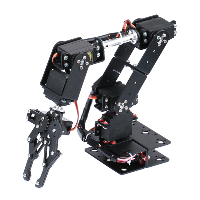 STEAM DIY 6 DOF Robot Metal Al - đánh giá và giá Arduino Robot