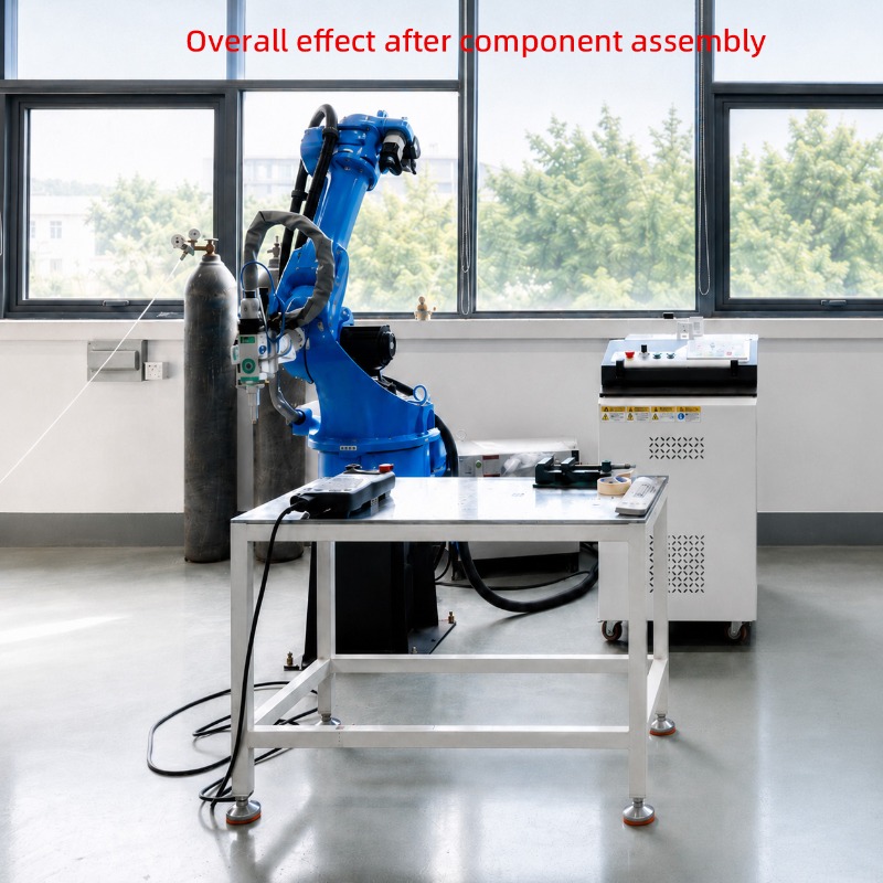 Fiber  Robot Cutting Kit Six A - đánh giá và giá Robot Arm Kit