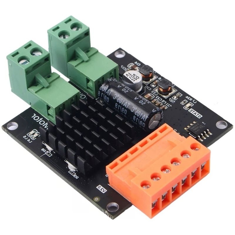 AT02-12V 24V 16A High-Power DC - đánh giá và giá Motor Driver Module