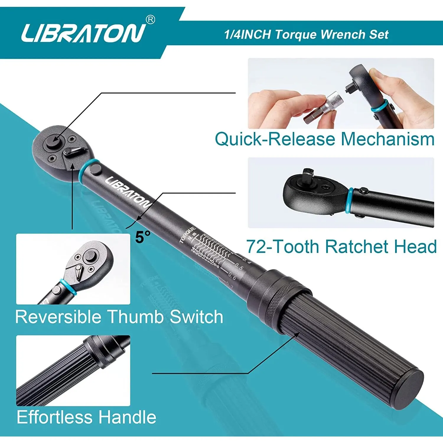 LIBRATON Bike Torque Wrench, 1 - đánh giá và giá Microbit