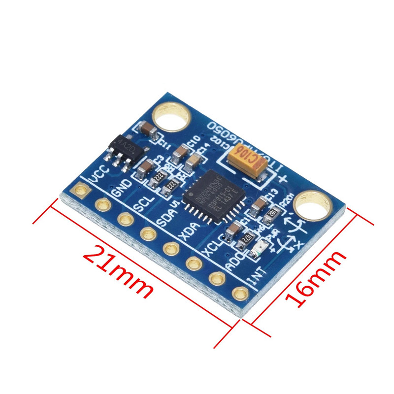 GY-521 MPU-6050 MPU6050 Module - đánh giá và giá Accelerometer Mpu6050