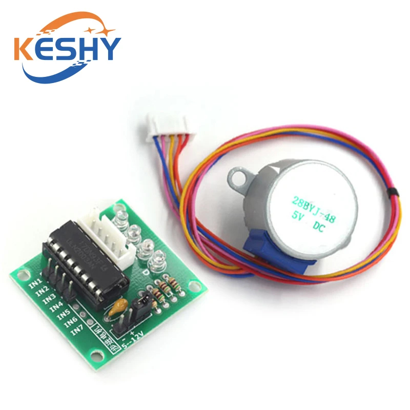 5V 4-Phase 28BYJ-48 DC Gear St - đánh giá và giá Uln2003 Driver