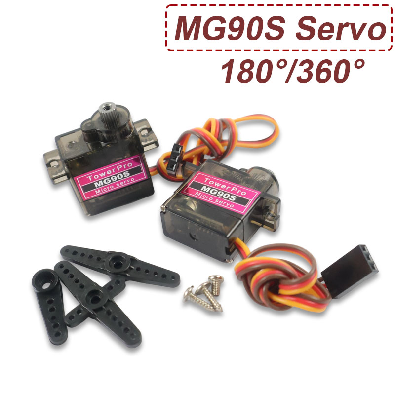 1/2/4Pcs SG90 MG90S 9g Digital - đánh giá và giá Servo Sg90