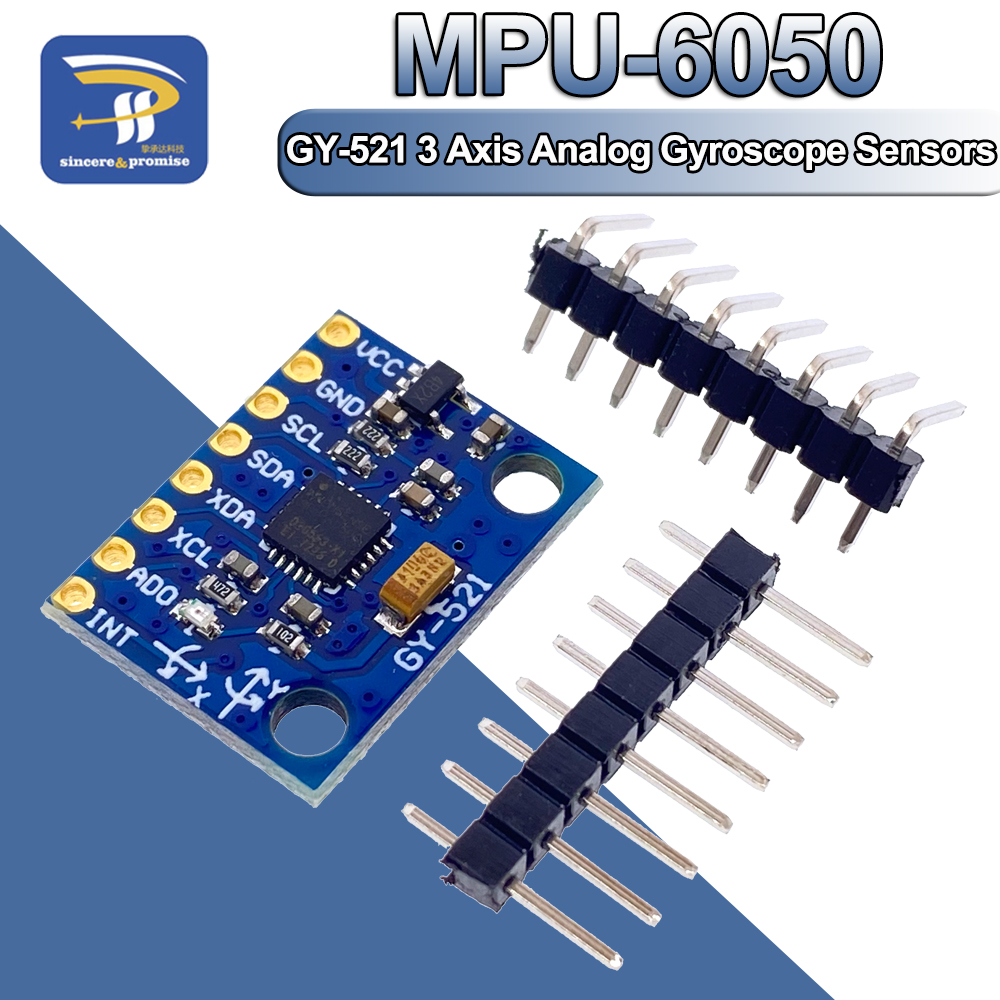 1 Bộ IIC I2C GY-521 MPU-6050 M - đánh giá và giá Accelerometer Mpu6050